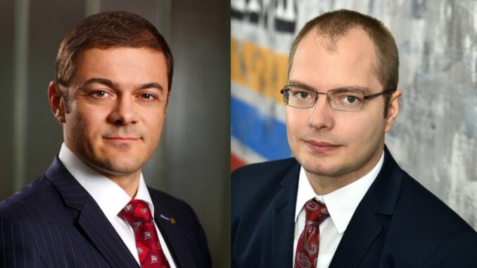 Alex Milcev, EY Romania si Silviu Pop, Colliers. FOTO Goya Public Relations