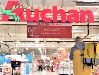 Parteneriat Auchan și Glovo. FOTO TotalPR