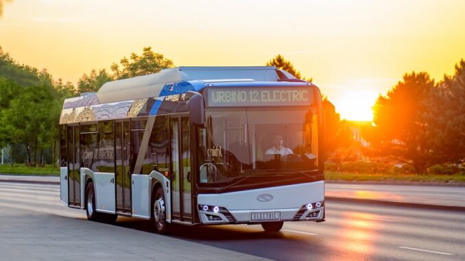 Solaris Urbino 12 Electric. FOTO Total PR
