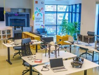 Laboratorul 5G realizat de Orange România și UPB. FOTO Orange