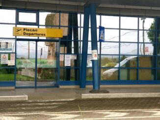 Terminalul de plecări de la Aeroport. FOTO A. T.