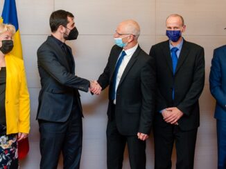 Ministrul Claudiu Năsui s-a întâlnit cu reprezentanții Ambasadei Israelului. FOTO MEAT