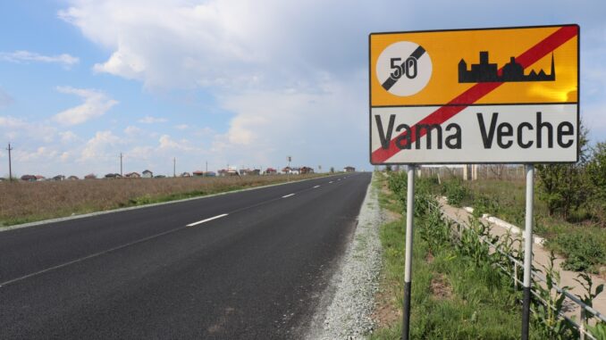 Ieșirea din Vama Veche. FOTO Adrian Boioglu