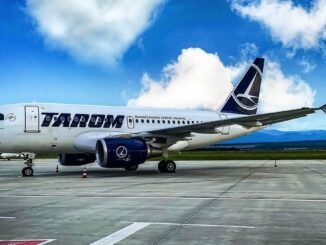 Aeronavă TAROM. FOTO TAROM