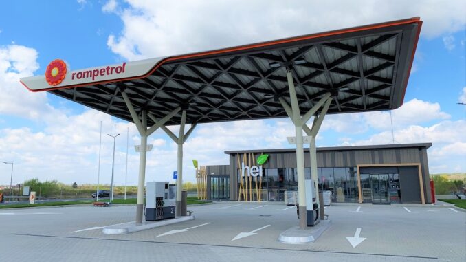 Stație de carburant Rompetrol. FOTO Rompetrol
