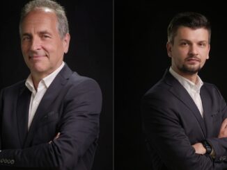 Johan Gabriels și Alin Latu de la iBanFirst. FOTO iBanFirst