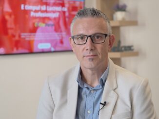 Jurnalistul Adrian Boioglu, managerul publicației BizPLUS. FOTO Liliana Boioglu