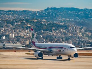 Avion la sol în Liban. FOTO InstagramFOTOGRAFIN